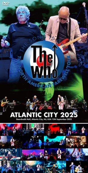 Photo1: THE WHO - ATLANTIC CITY 2025 DVDR [Uxbridge 2611] (1)