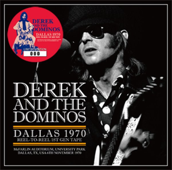 Photo1: DEREK AND THE DOMINOS - DALLAS 1970: REEL-TO-REEL 1ST GEN TAPE 2CD [Beano-314] (1)