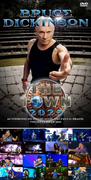 Photo1: BRUCE DICKINSON - THE TOWN 2025 DVDR [Shades 2441] (1)