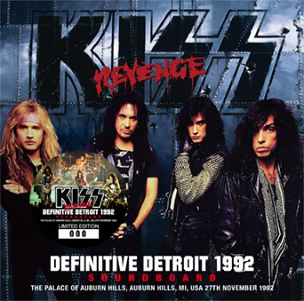 Photo1: KISS - DEFINITIVE DETROIT 1992 SOUNDBOARD 2CD [ZODIAC 792] (1)