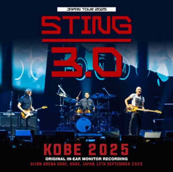 Photo1: STING - KOBE 2025 ORIGINAL IEM RECORDING 2CDR [Uxbridge 2606] (1)