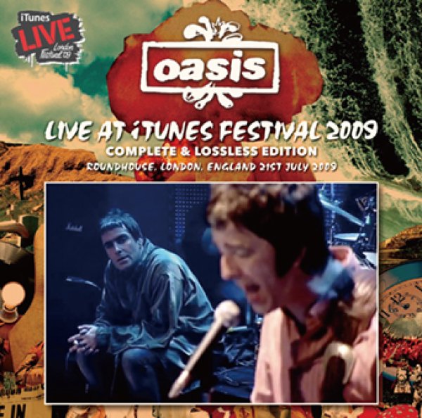 Photo1: OASIS - LIVE AT iTUNES FESTIVAL 2009: COMPLETE & LOSSLESS EDITION 2CDR [Uxbridge 2602] (1)
