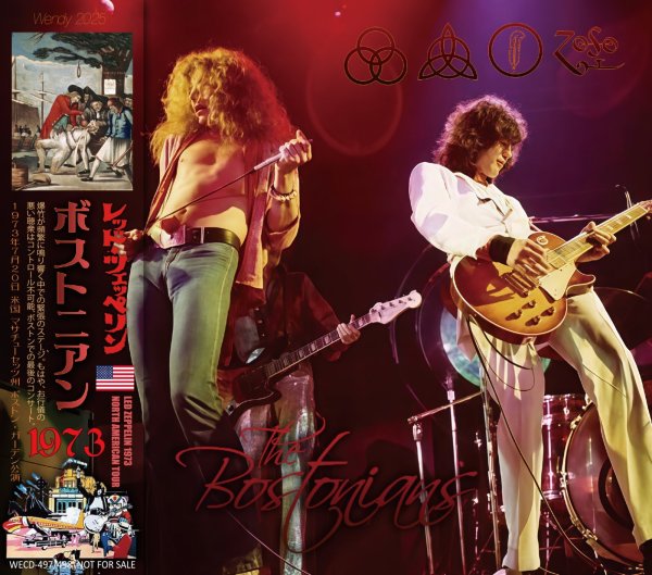 Photo1: LED ZEPPELIN - 1973 THE BOSTONIANS 2CD [WENDY] (1)