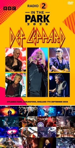Photo1: DEF LEPPARD - RADIO 2 IN THE PARK 2025 DVDR [Shades 2440] (1)