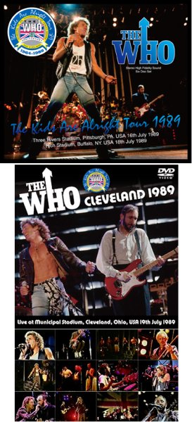 Photo1: THE WHO - THE KIDS ARE ALRIGHT TOUR 1989 6CDR + Ltd Bonus DVDR "CLEVELAND 1989" (1)