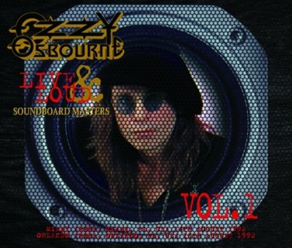 Photo1: OZZY OSBOURNE - LIVE & LOUD SOUNDBOARD MASTERS VOL.1 4CDR [Shades 2446] (1)