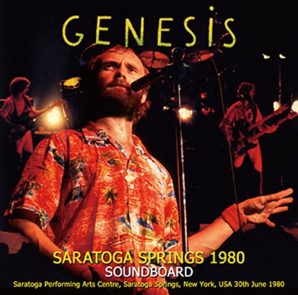 Photo1: GENESIS - SARATOGA SPRINGS 1980 SOUNDBOARD 2CDR [Amity 824] (1)