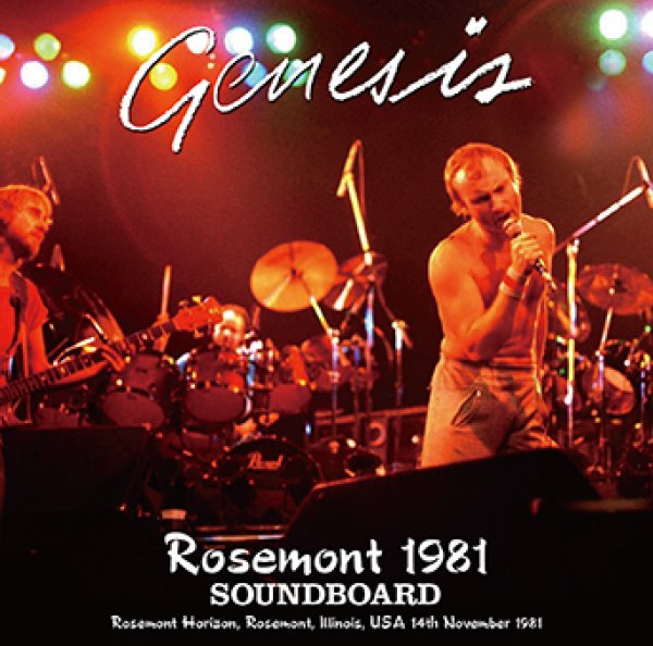 Photo1: GENESIS - ROSEMONT 1981 SOUNDBOARD 2CDR [Amity 821] (1)