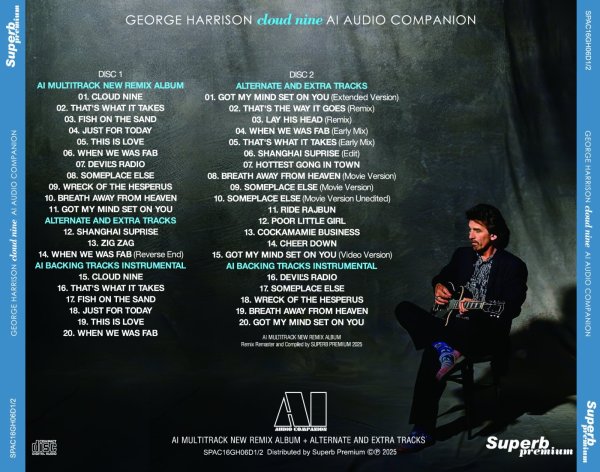Photo2: GEORGE HARRISON - CLOUD NINE : AI - AUDIO COMPANION 2CD [SUPERB PREMIUM] (2)