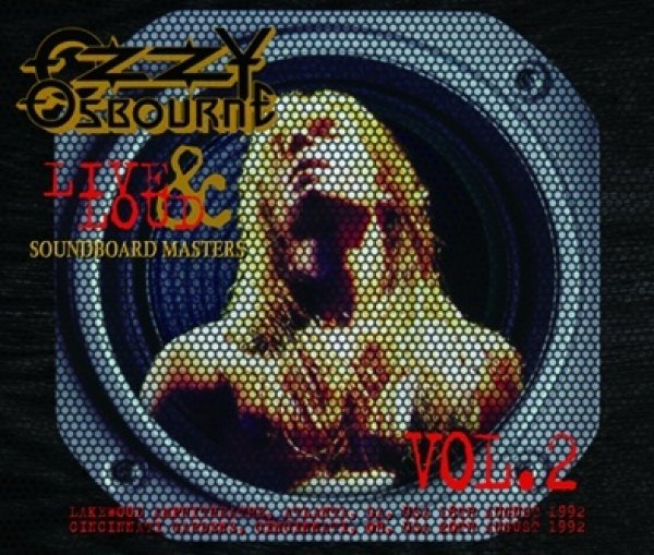 Photo1: OZZY OSBOURNE - LIVE & LOUD SOUNDBOARD MASTERS VOL.2 4CDR [Shades 2447] (1)