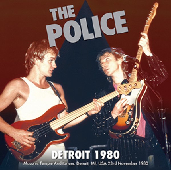 Photo1: THE POLICE - DETROIT 1980 2CDR [Uxbridge 2613] (1)