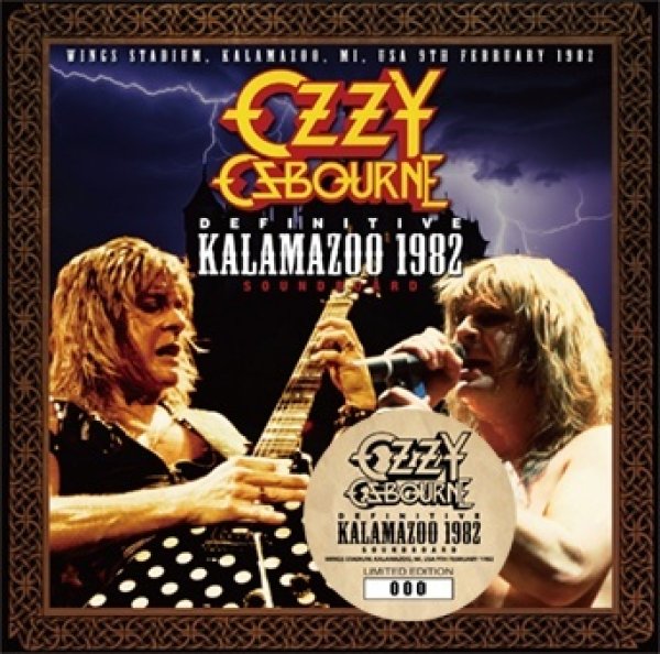 Photo1: OZZY OSBOURNE - DEFINITIVE KALAMAZOO 1982 SOUNDBOARD CD [ZODIAC 796] (1)