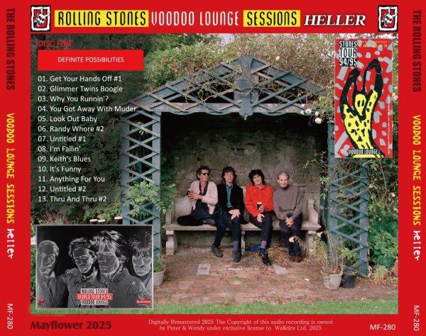 Photo4: THE ROLLING STONES - VOODOO LOUNGE SESSIONS HELLER 5CD [MAYFLOWER] (4)