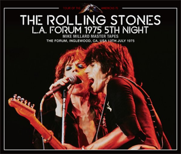 Photo1: THE ROLLING STONES - L.A. FORUM 1975 5TH NIGHT: MIKE MILLARD MASTER TAPES 3CD (1)