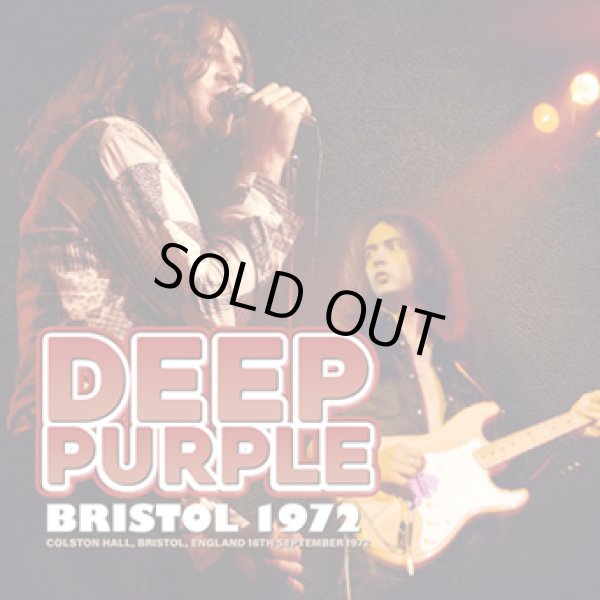 Photo1: DEEP PURPLE - BRISTOL 1972 CD [Darker Than Blue 348] ★★★STOCK ITEM / HOT WINTER SALE★★★ (1)