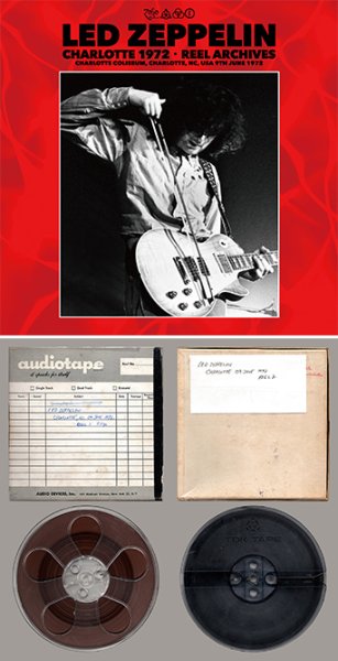 Photo1: LED ZEPPELIN - CHARLOTTE 1972 REEL ARCHIVES 2CD (1)