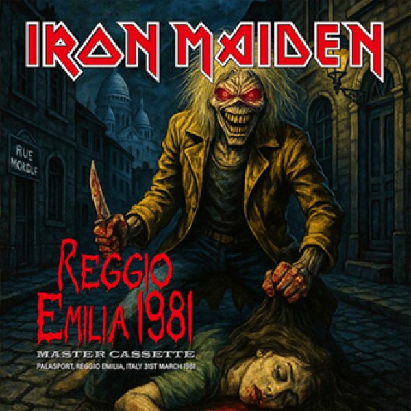 Photo1: IRON MAIDEN - REGGIO EMILIA 1981: MASTER CASSETTE CD [ZODIAC 760] (1)