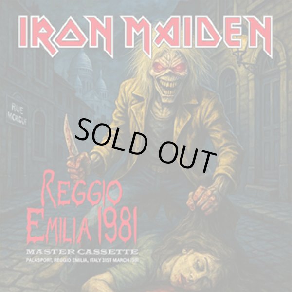 Photo1: IRON MAIDEN - REGGIO EMILIA 1981: MASTER CASSETTE CD [ZODIAC 760]  ★★★STOCK ITEM / HOT WINTER SALE★★★ (1)