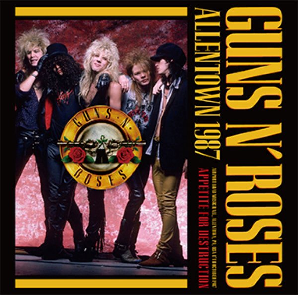 Photo1: GUNS N' ROSES - ALLENTOWN 1987 CDR [Shades 2450] (1)