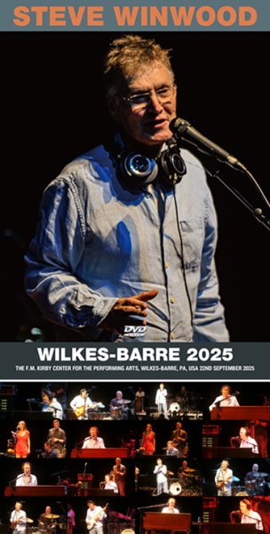 Photo1: STEVE WINWOOD - WILKES-BARRE 2025 DVDR [Uxbridge 2620] (1)