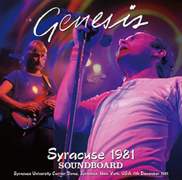 Photo1: GENESIS - SYRACUSE 1981 SOUNDBOARD 2CDR [Amity 830] (1)
