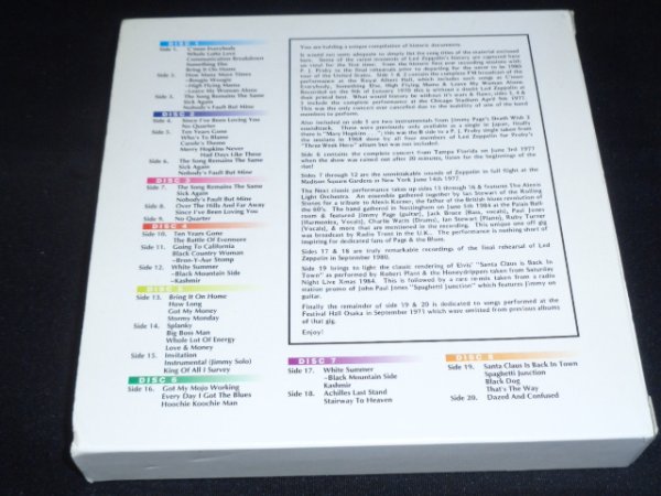 Photo2: LED ZEPPELIN - STRANGE TALES FROM THE ROAD 8CD BOX ★★★STOCK ITEM / OUT OF PRINT★★★ (2)