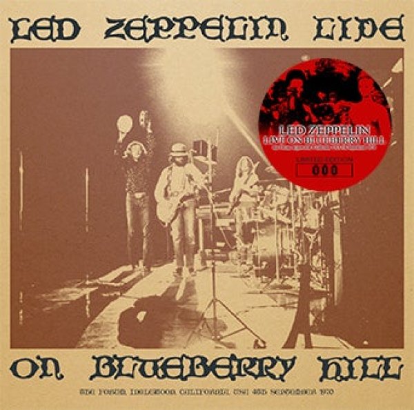 Photo1: LED ZEPPELIN - LIVE ON BLUEBERRY HILL 2CD + DVDr ★★★STOCK ITEM / OUT OF PRINT / W STICKER NUMBER★★★ (1)