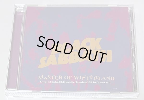 Photo1: BLACK SABBATH - MASTER OF WINTERLAND CD [REEL MASTER] ★★★STOCK ITEM / OUT OF PRINT / MEGA RARE★★★ (1)