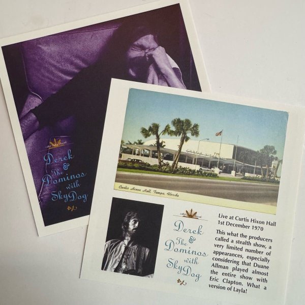 Photo4: DEREK AND THE DOMINOS - SOUL MATES 40th Anniversary Edition 2CD Original edition with coaster & Insert included [MID VALLEY]  ★★★STOCK ITEM / OUT OF PRINT / VERY RARE★★★ (4)