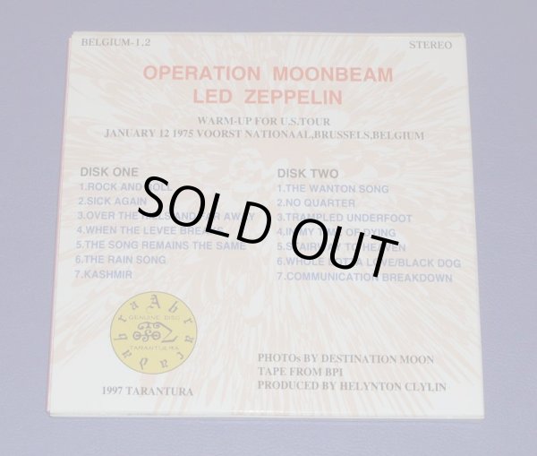Photo2: LED ZEPPELIN - OPERATION MOONBEAM 2CD [TARANTURA] ★★★STOCK ITEM / OUT OF PRINT / VERY RARE★★★ (2)