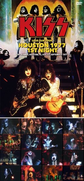 Photo1: KISS - HOUSTON 1977 1ST NIGHT DVD (1)