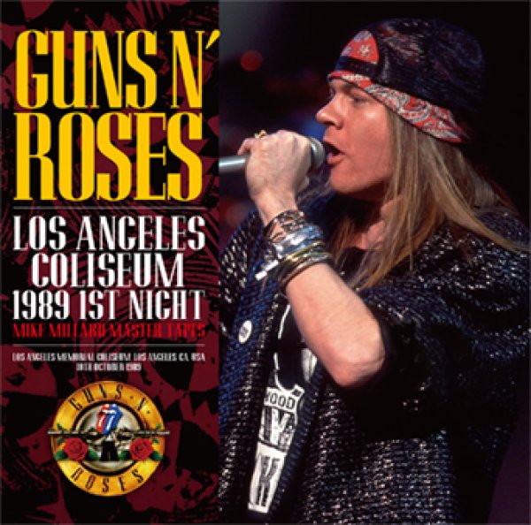 Photo1: GUNS N' ROSES - LOS ANGELES COLISEUM 1989 1ST NIGHT: MIKE MILLARD MASTER TAPES CD [ZODIAC 683] (1)