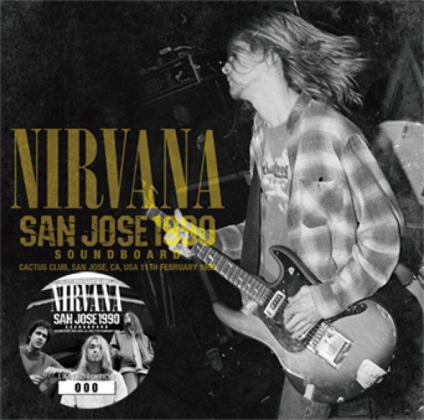 Photo1: NIRVANA - SAN JOSE 1990 SOUNDBOARD CD [ZODIAC 799] (1)