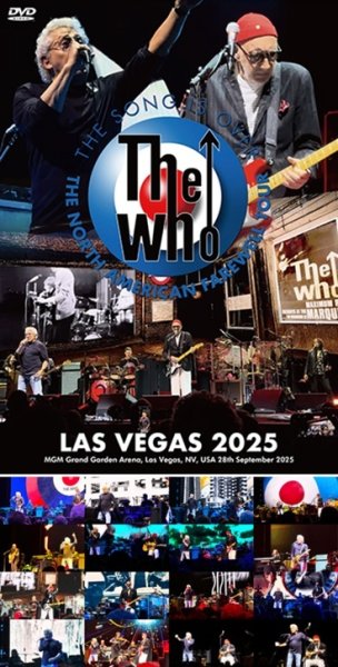 Photo1: THE WHO - LAS VEGAS 2025 DVDR [Uxbridge 2635] (1)