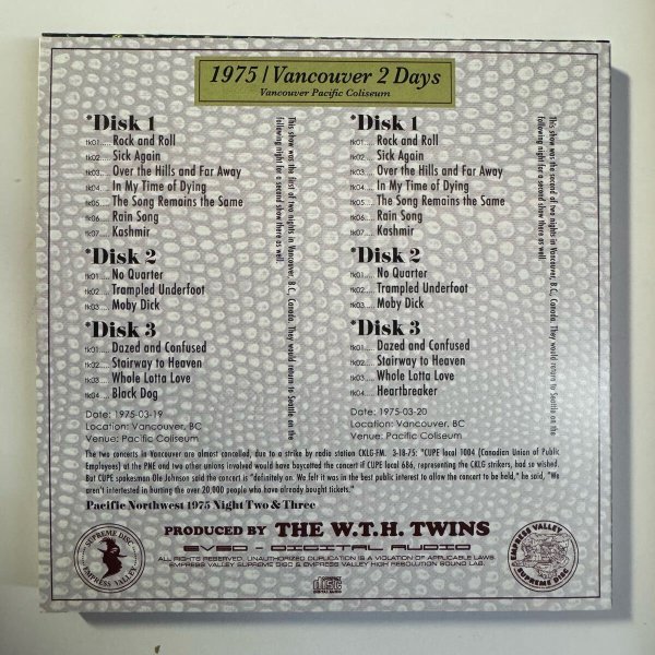 Photo6: LED ZEPPELIN -EMERGENCE OF GREAT MONSTER 13CD BOX SET DEMIX [EMPRESS VALLEY] (6)