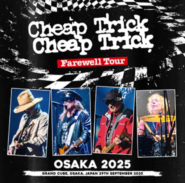 Photo1: CHEAP TRICK - OSAKA 2025 2CDR [Shades 2456] (1)