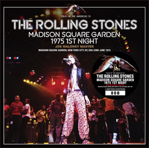 Photo1: THE ROLLING STONES - MADISON SQUARE GARDEN 1975 1ST NIGHT: JOE MALONEY MASTER 2CD *with New Artworks (1)