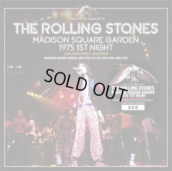 Photo1: THE ROLLING STONES - MADISON SQUARE GARDEN 1975 1ST NIGHT: JOE MALONEY MASTER 2CD *with New Artworks ★★★STOCK ITEM / HOT WINTER SALE★★★ (1)