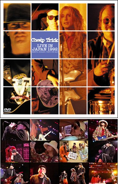 Photo1: CHEAP TRICK - LIVE IN JAPAN 1992 DVDR [Shades 2458] (1)