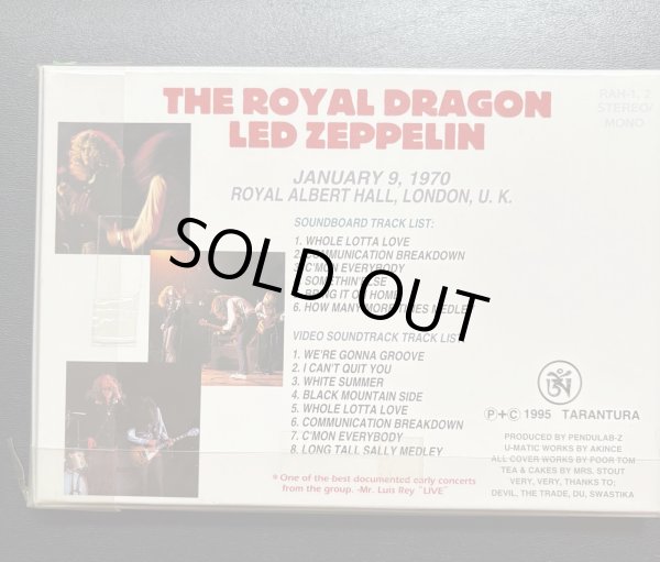 Photo2: LED ZEPPELIN - JIMMY'S BIRTHDAY PARTY - THE ROYAL DRAGON 2CD [TARANTURA] ★★★STOCK ITEM / OUT OF PRINT / VERY RARE★★★ (2)