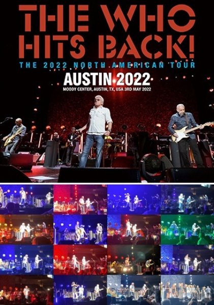 Photo1: THE WHO - AUSTIN 2022 2CDR+DVDR [Uxbridge 1645] (1)
