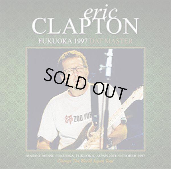 Photo1: ERIC CLAPTON - FUKUOKA 1997 DAT MASTER 2CD [Tricone 205/206] ★★★STOCK ITEM / HOT WINTER SALE★★★ (1)