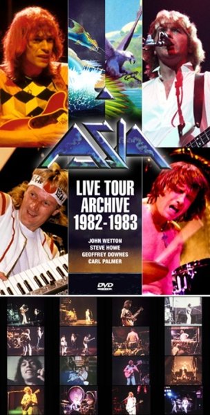 Photo1: ASIA - LIVE TOUR ARCHIVE 1982-1983 DVDR [Amity 835] (1)