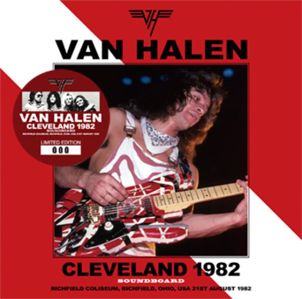Photo1: VAN HALEN - CLEVELAND 1982 SOUNDBOARD 2CD [ZODIAC 801] (1)