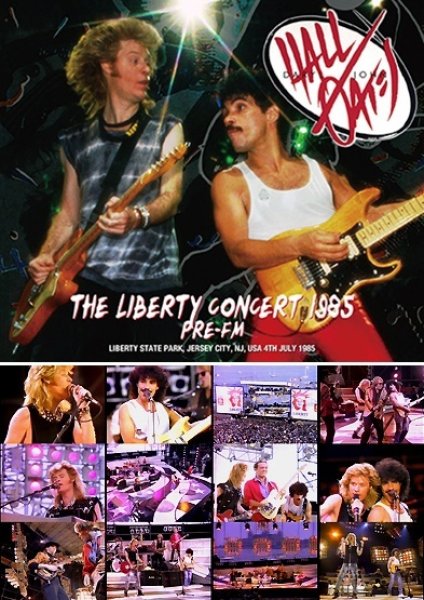 Photo1: DARYL HALL & JOHN OATES - THE LIBERTY CONCERT 1985 Pre-FM 2CDR+DVDR [Uxbridge 2639] (1)