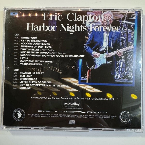 Photo2: ERIC CLAPTON - HARBOR NIGHTS FOREVER 2CD [MID VALLEY / EMPRESS VALLEY] (2)