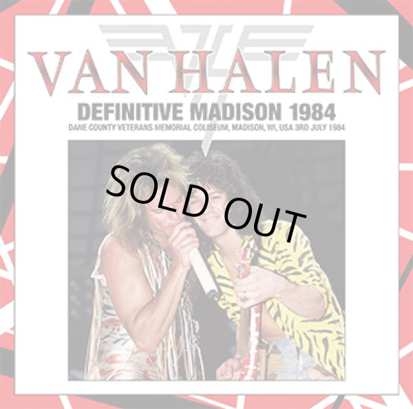 Photo1: VAN HALEN - DEFINITIVE MADISON 1984 2CD [ZODIAC 525] ★★★STOCK ITEM / HOT WINTER SALE★★★ (1)