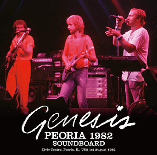 Photo1: GENESIS - PEORIA 1982 SOUNDBOARD 2CDR [Amity 831] (1)