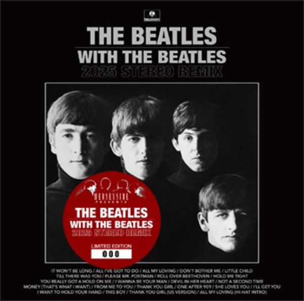 Photo1: THE BEATLES - WITH THE BEATLES: 2025 STEREO REMIX 2CD [Merseyside 020] (1)
