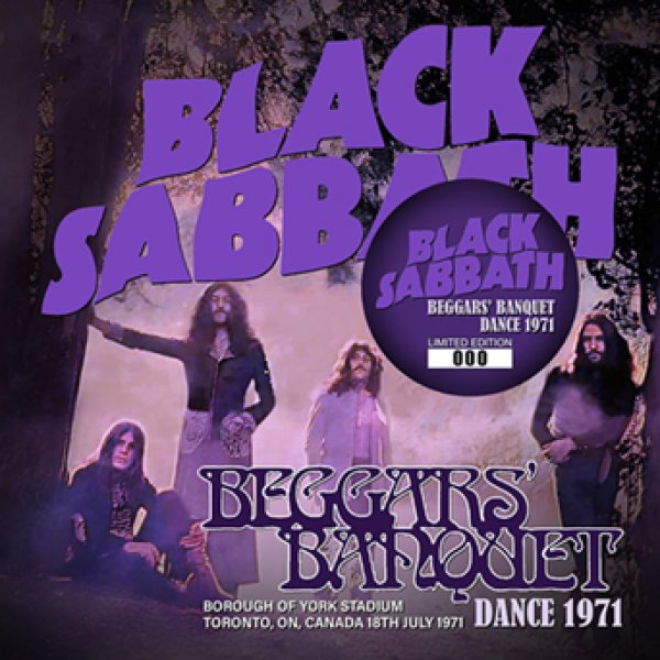 Photo1: BLACK SABBATH - BEGGARS' BANQUET DANCE 1971 CD [ZODIAC 802] (1)